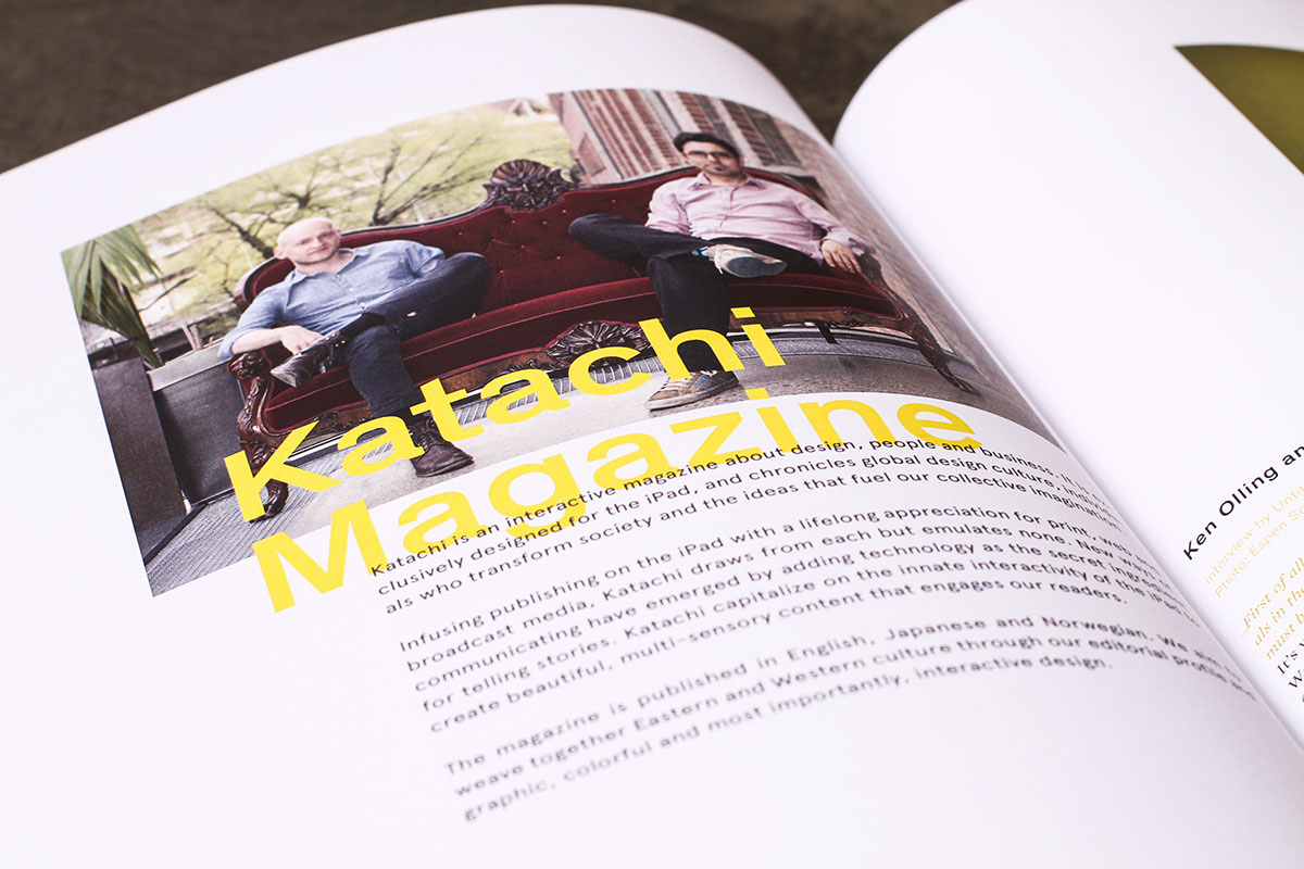 Creatør magazine editorial westerdals rolling stone out of step katachi Layout
