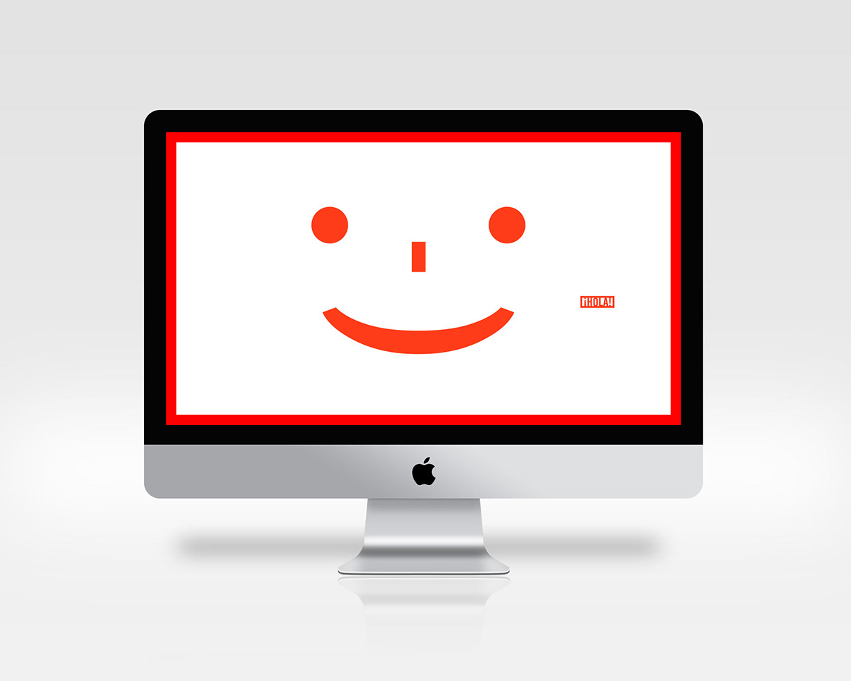 red graphic design brand Web interaction processing Emoticon smile poster shirt soysoft