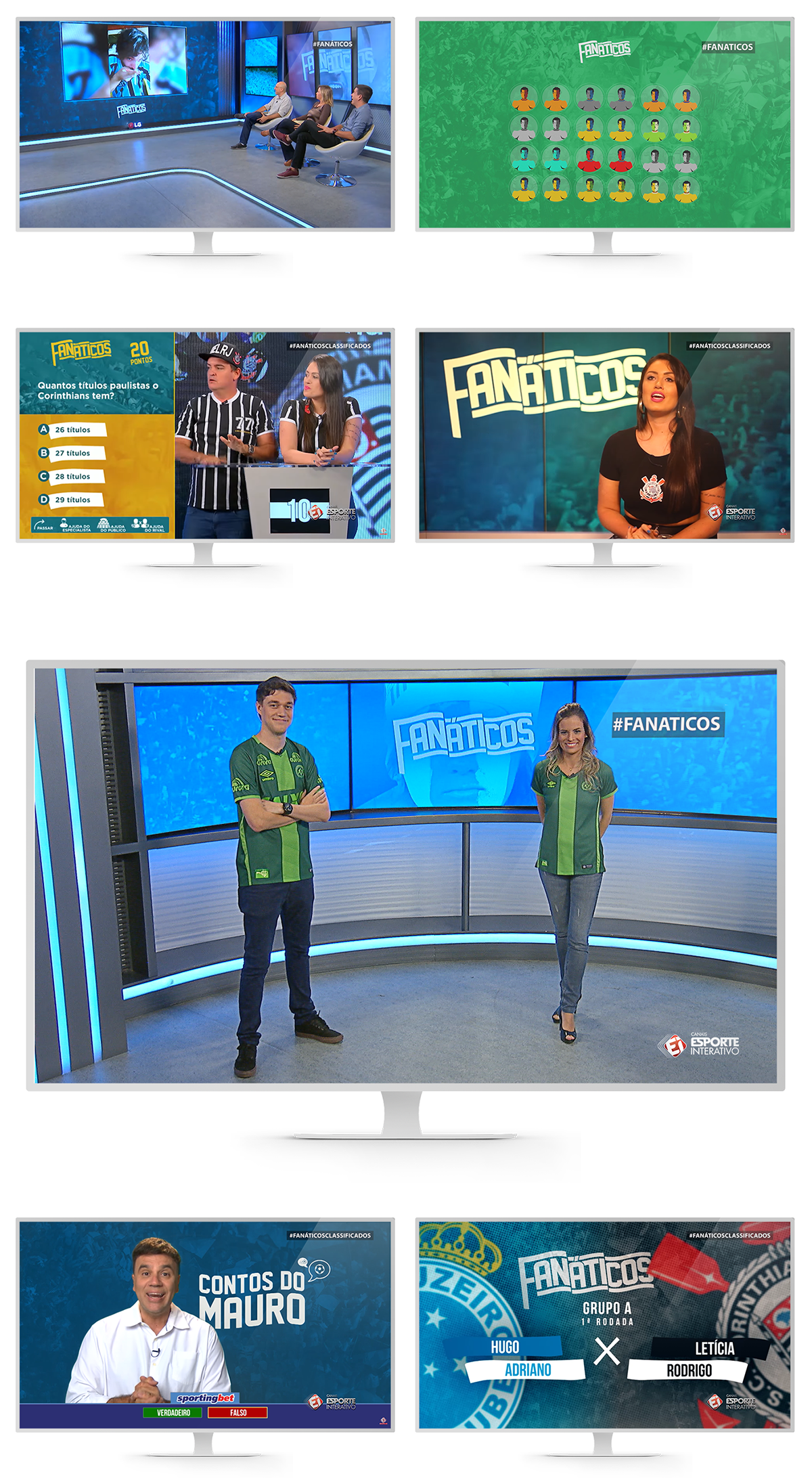 fanaticos Esporte Interativo game show Program tv Television program