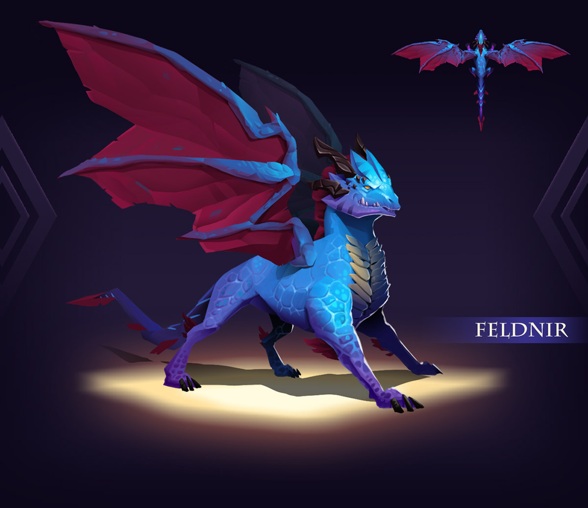Epic Dragon - Animated Character Design on Behance