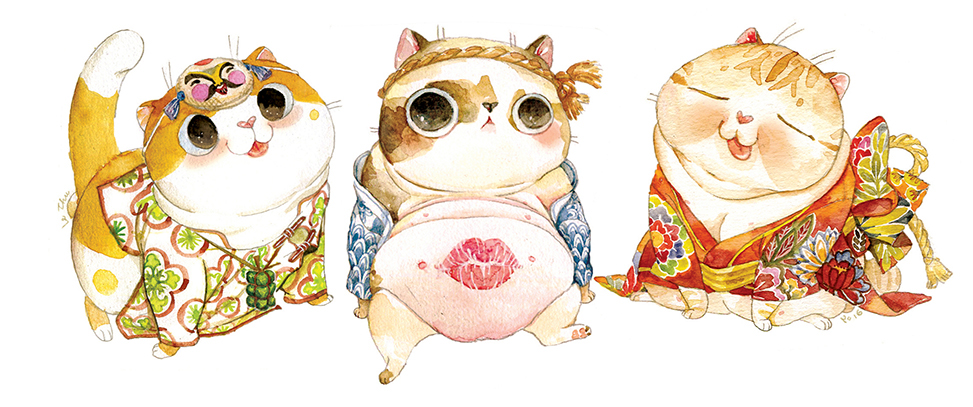 Fashion  Pet Cat dog pig hourse kimono Ao dai koi wedding