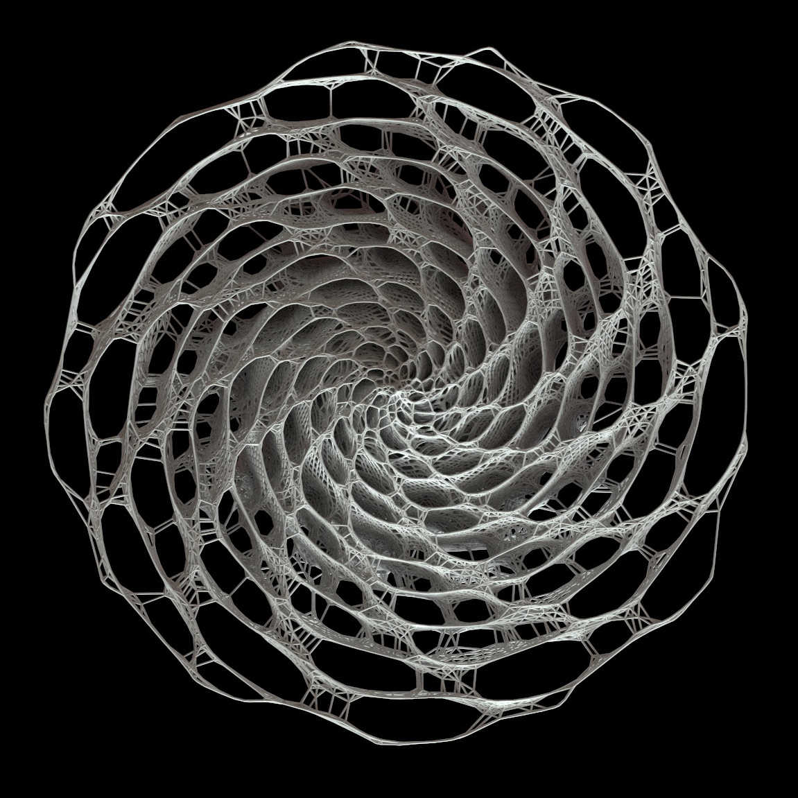 3D abstract design Digital Art  generative generative design houdini Procedural procedural art structure