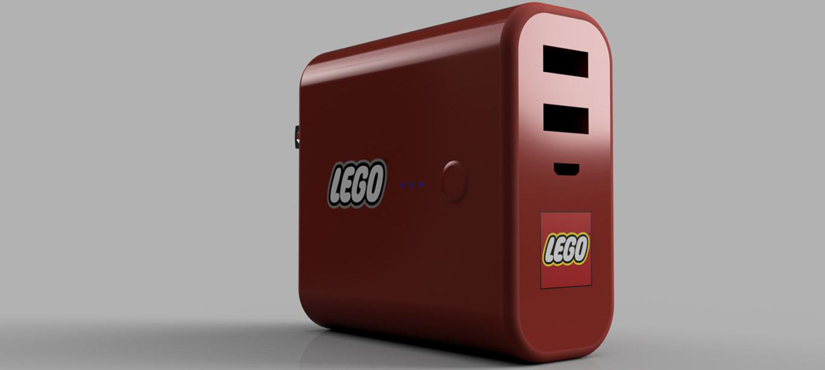 industrial design  product design  LEGO POWERBANK