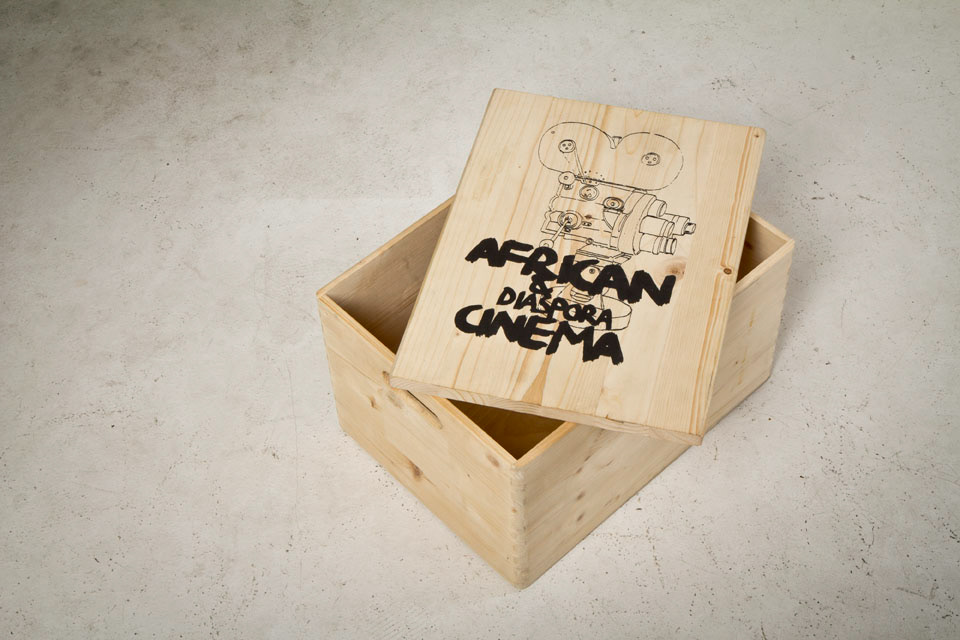 laser carving typography african cinema art