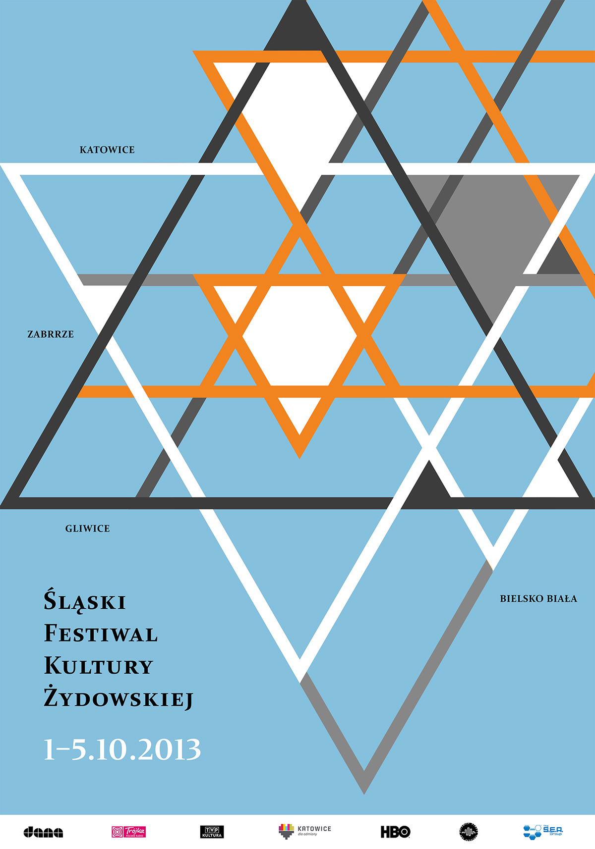 Jewish Culture Festival graphic design  design poster