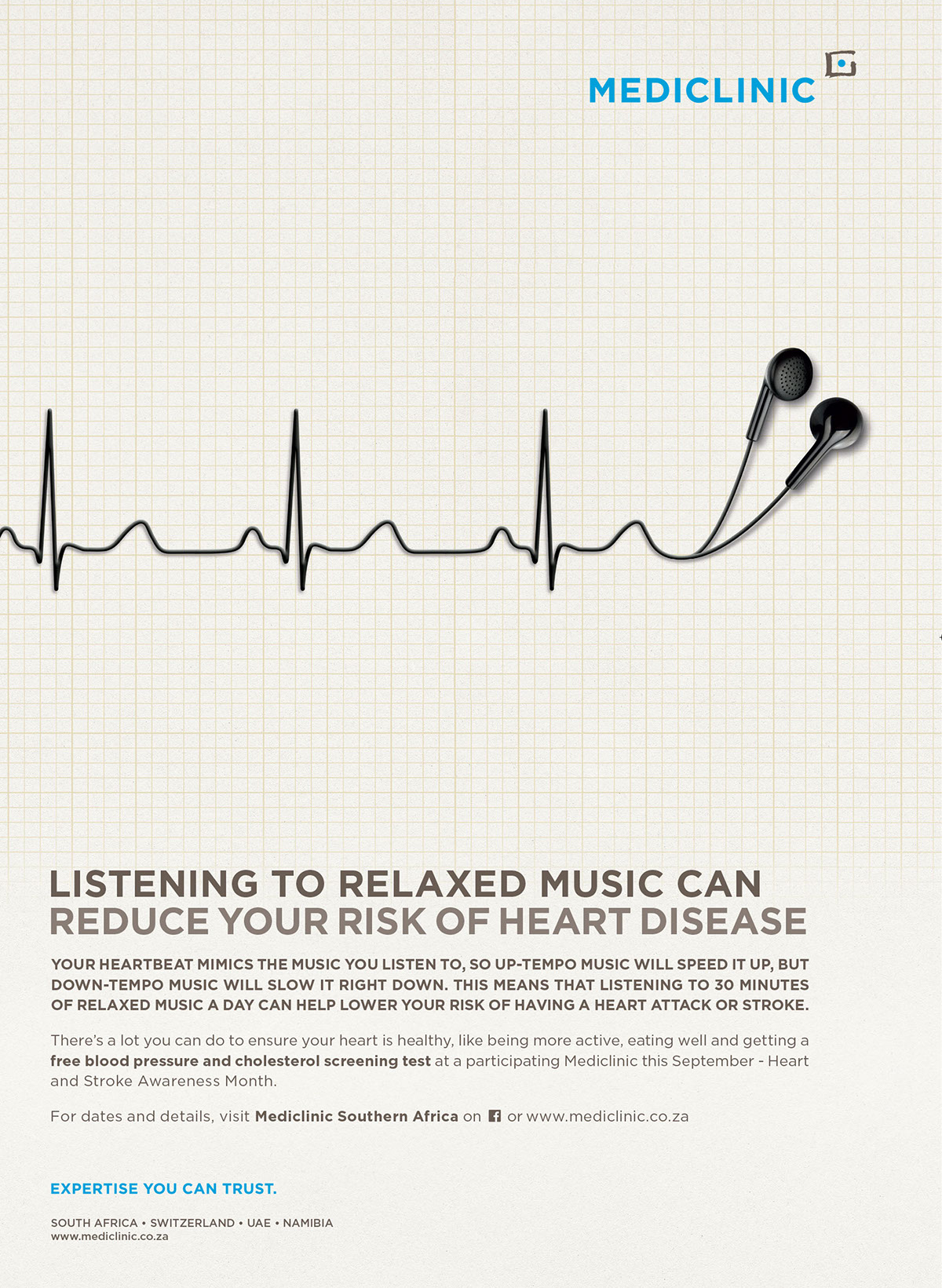 mediclinic Heart and Stroke music medical