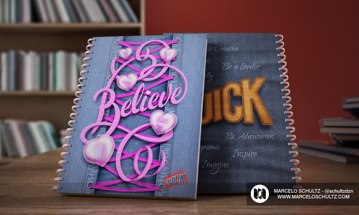 cover books notebook notebooks design photoshop jeans texture 3D mockups Mockup brand book
