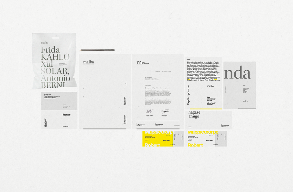 malba museo Gabriele identidad marca sistema fadu uba diseño tipografia editorial design