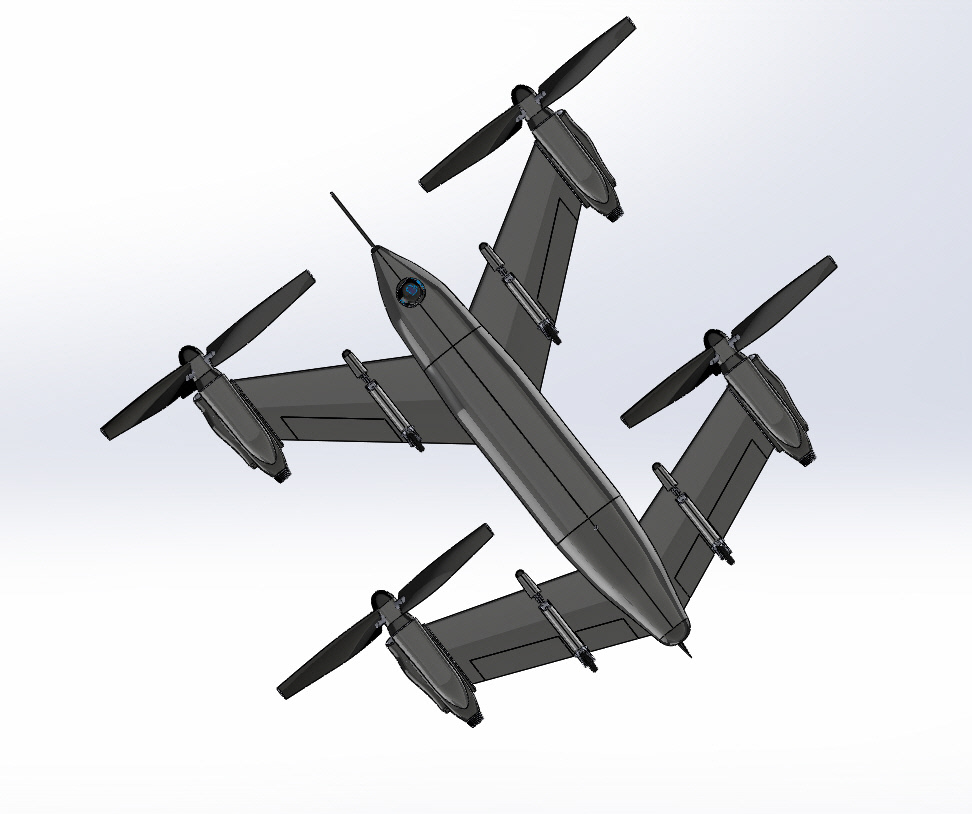 drone drone design fadi faditech lebanon Military military design VTOL aircraft vtol concept VTOL DRONE