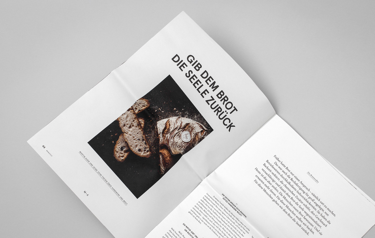 magazine martin auer graz bakery bread baking design print branded content content