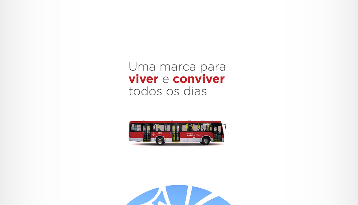 Transport transporte onibus bus sistema system zona sul sul south design brand porto alegre Brazil Viva design brazil