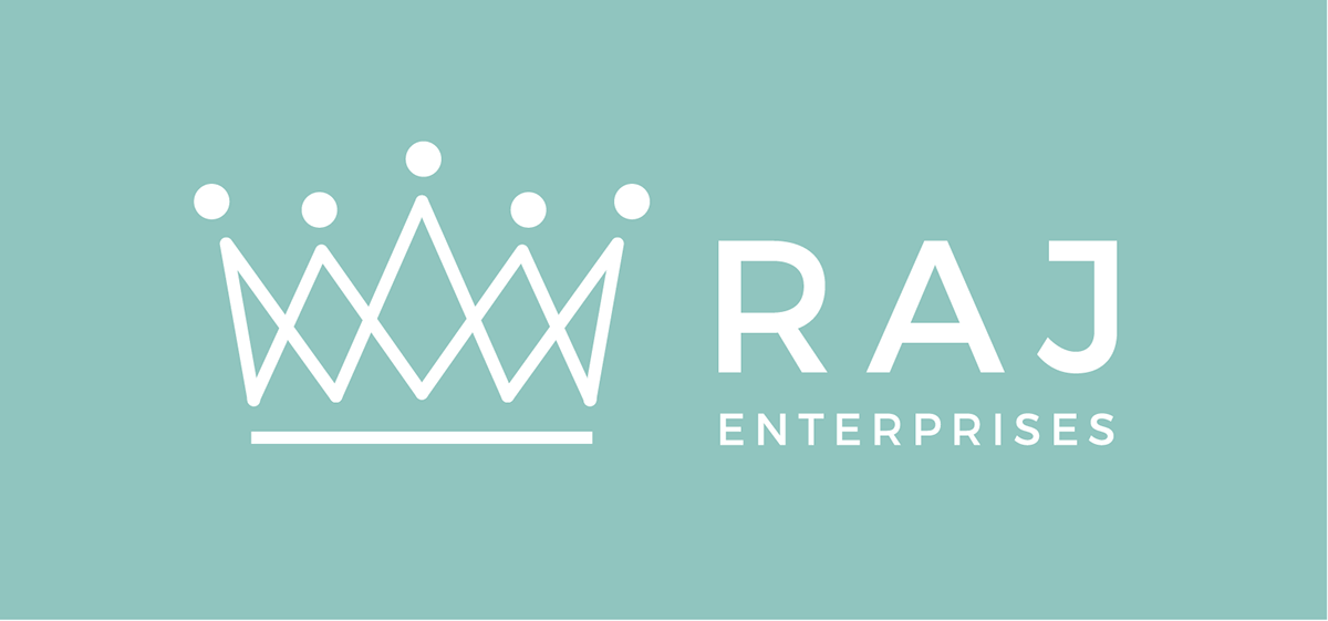 Logo Design raj enterprises raj logo Rajasthan India Kuwait