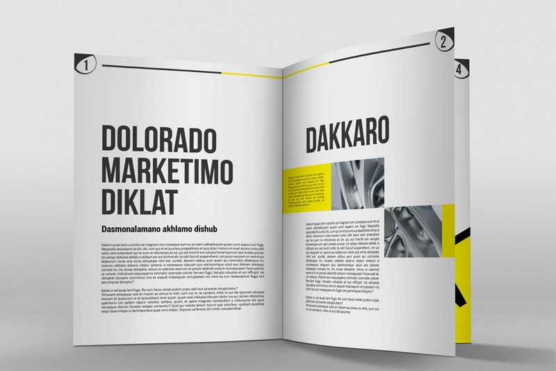 a4 bifold book mockup brochure mockups catalog catalogs Catalogue graphic Layout leaflets magazine mock-ups premium