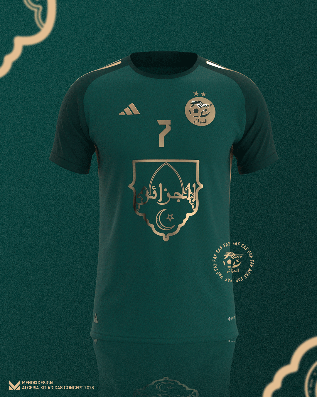 Algeria football graphic design  jersey KitDesign Mockup psd soccer SpeedArt الجزائر 