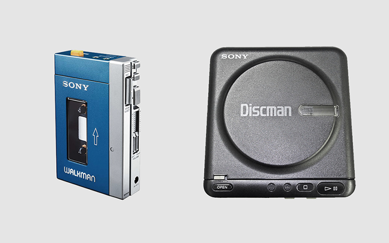 design Sony walkman discman concept