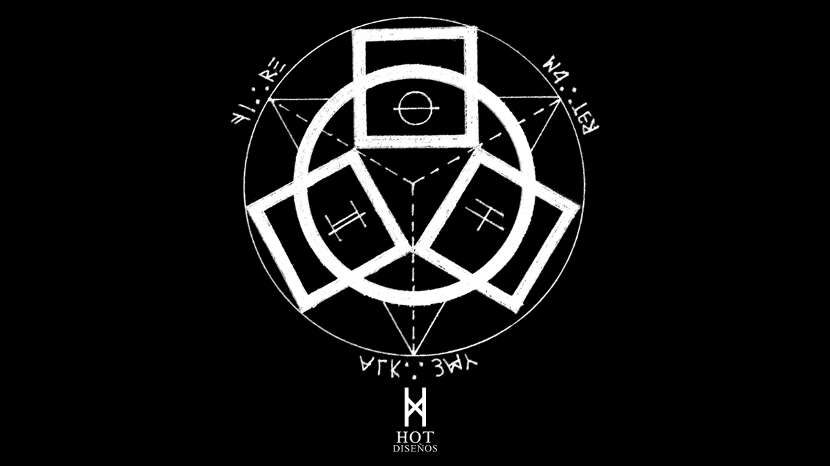 occult black symbol symbols esoteric kaiju elhot Hot hotdesigns hotdiseños satanic Satanist religion black serie Occultism