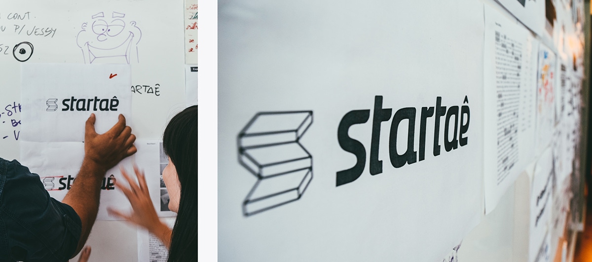 design Startup branding  identity Partículas way culture ux UI team