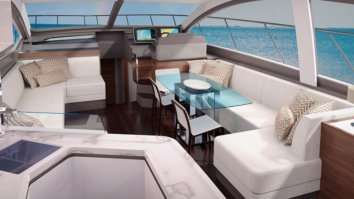 CGI Render rendering boat yacht yachtdesign productdesign industrialdesign