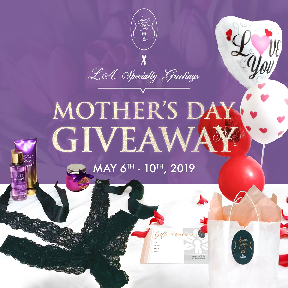 Mother's Day Promotion giveaway flyer advertisement