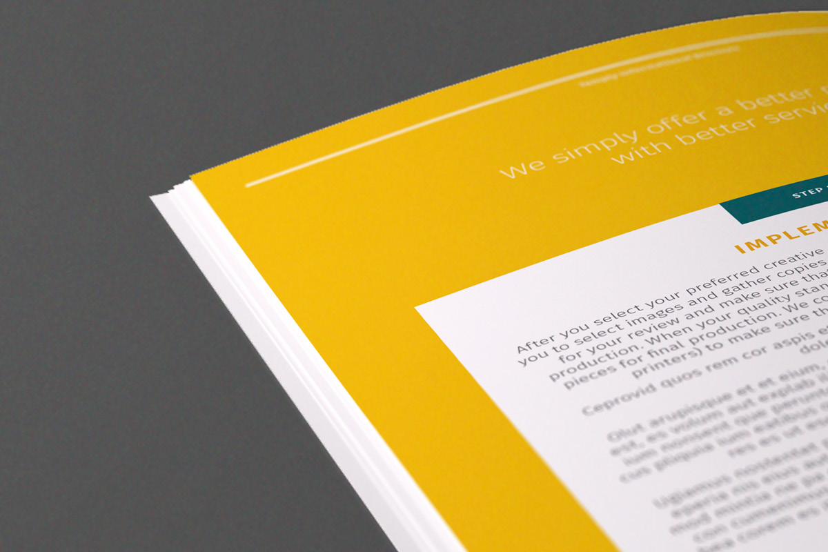 temply temp-ly Proposal guidelines brand identity infographics print template a4 Us minimal swiss brochure infobrochure