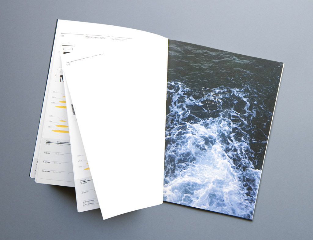 Catalogue  brochure  yacht lights