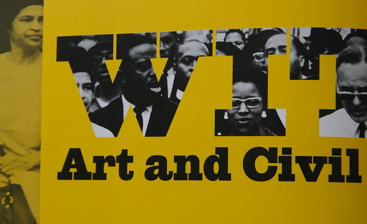 Brooklyn Museum exhibition catalog book design Civil Rights Bold Type