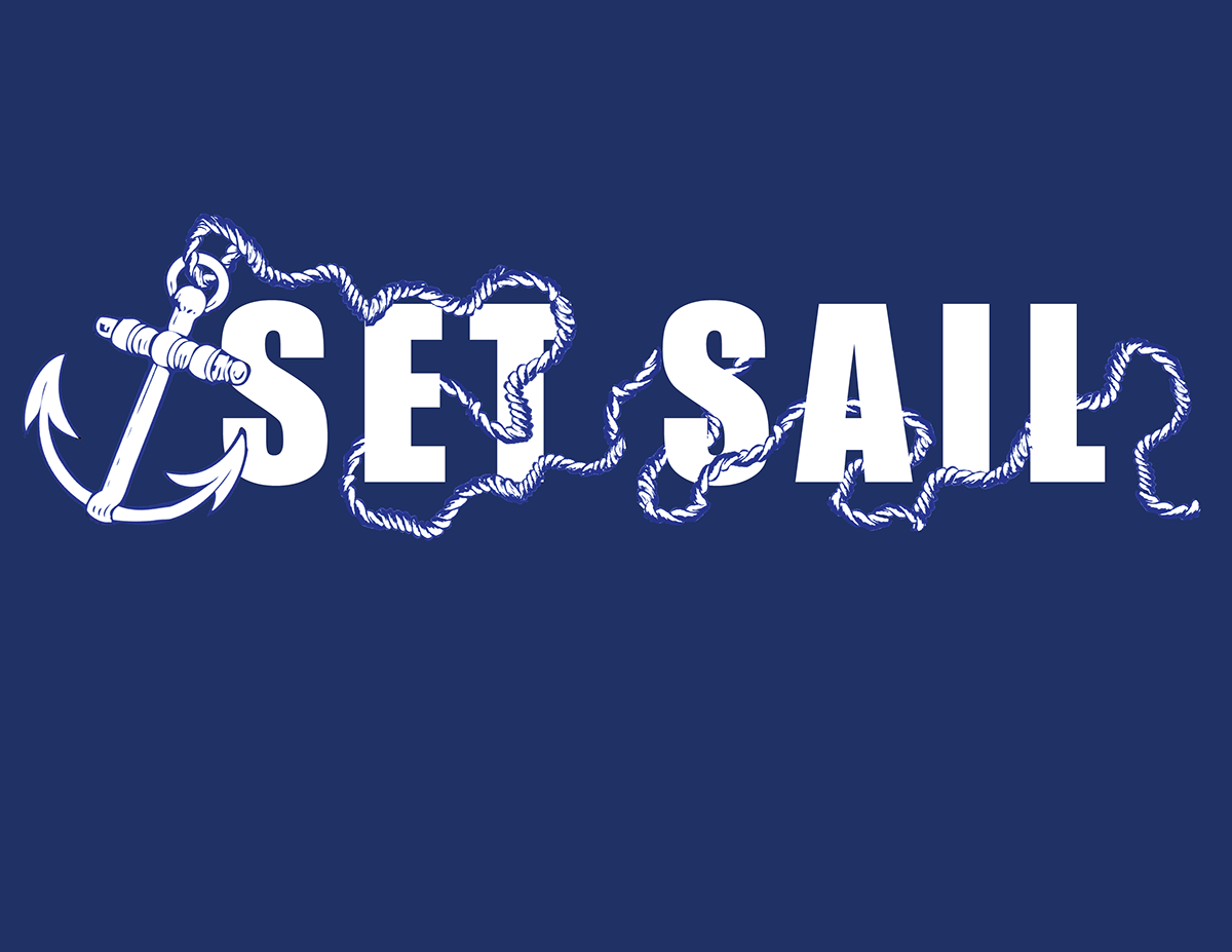 anchor t-shirt Sail