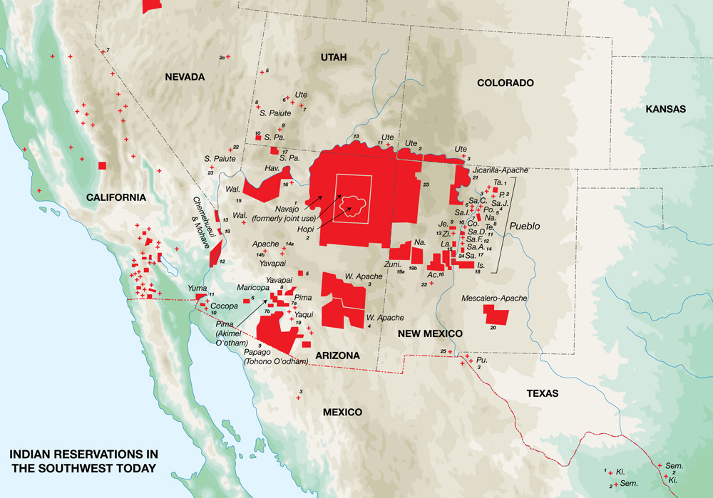 maps america native american tribe