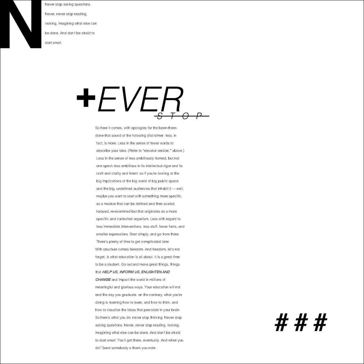 graphic univers swiss sans serif type Type 2 Typography Two college exploration
