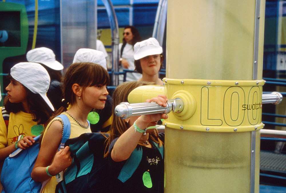 swatch World Expo Lisbon Portugal Exhibit graphics interactive