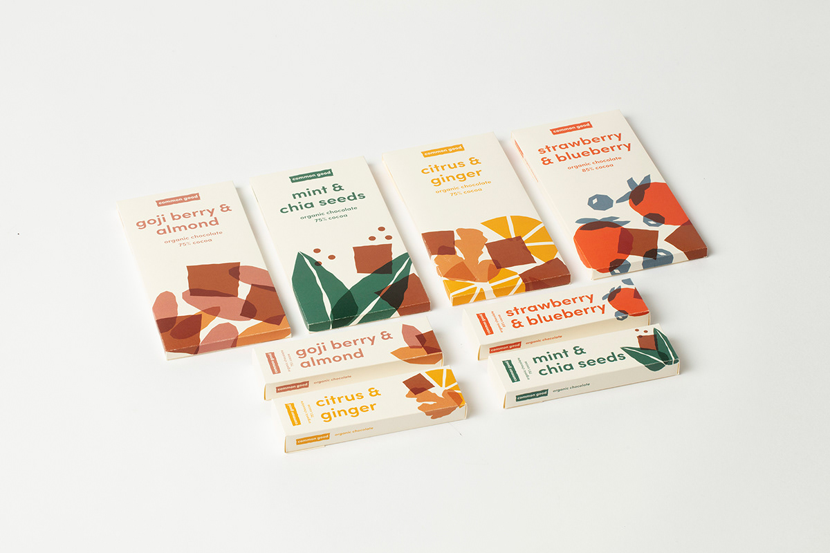abstract shapes brand identity chocolate branding chocolate packaging food branding Food Packaging minimal packaging vegan food