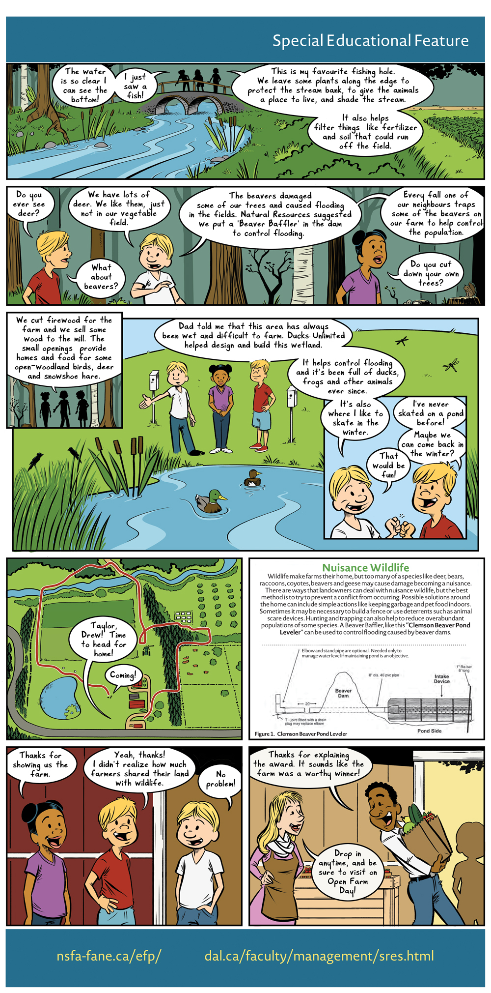 comics newspaper feature Education children story