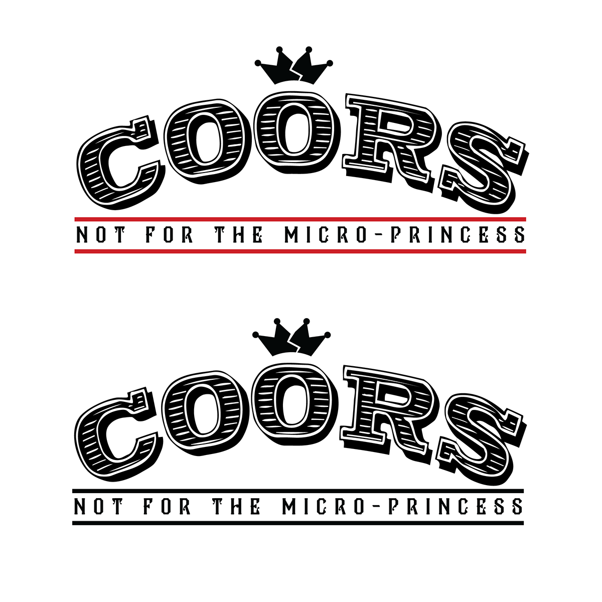 beer bottle box package carrier Practice coors micro rebranding Rebrand logo logo lockup
