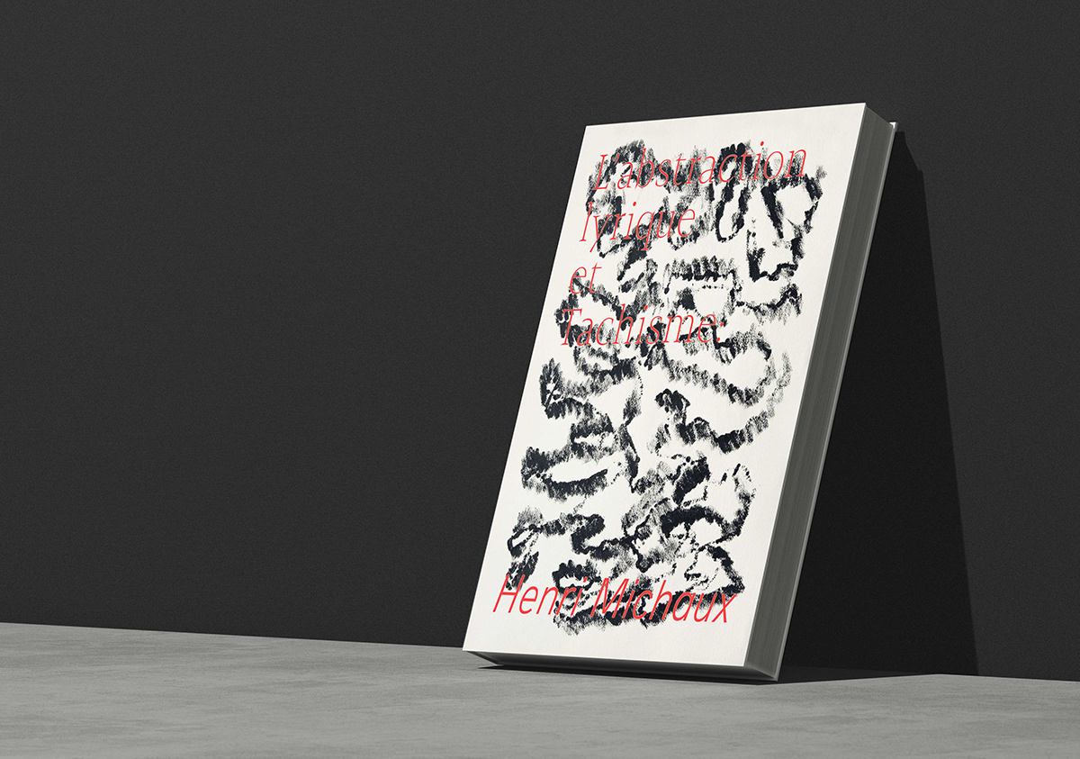 henri michaux abstraction lyrique tachisme editorial book design book design Grafik Design