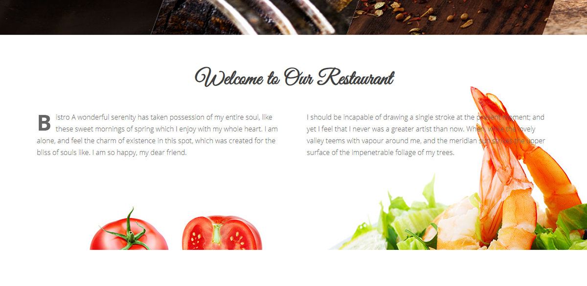 Restaurant-Website Food-Product restaurant Website Food  wordpress Responsive