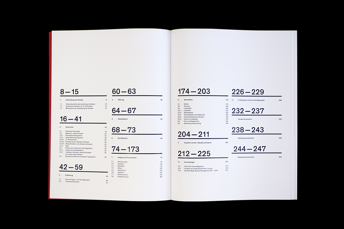 Adobe Portfolio Theinhardt Grotesk grotesk type Analysis bookazine Francois Rappo Theinhardt font