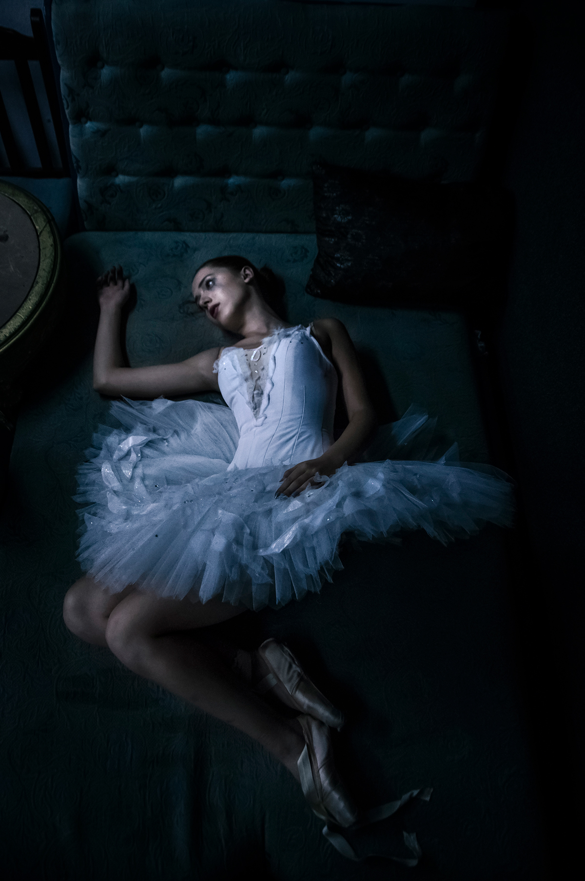 ballet ballerina dark girl act ego alter theater  exploration Sadness madness