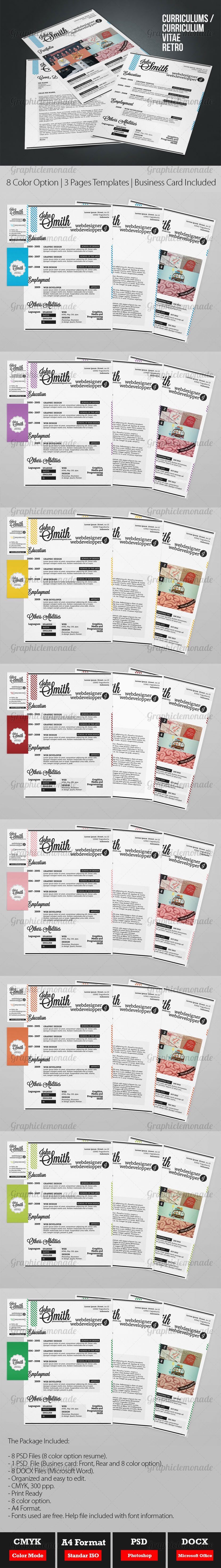 Curriculum Vitae Resume free free download CV Personal Identity elegant ready to print easy to edit