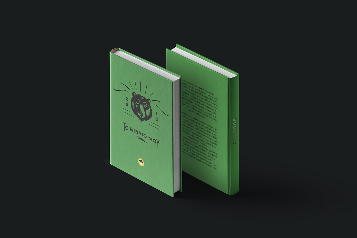 UI/UX self publishing branding  books bookoo identity