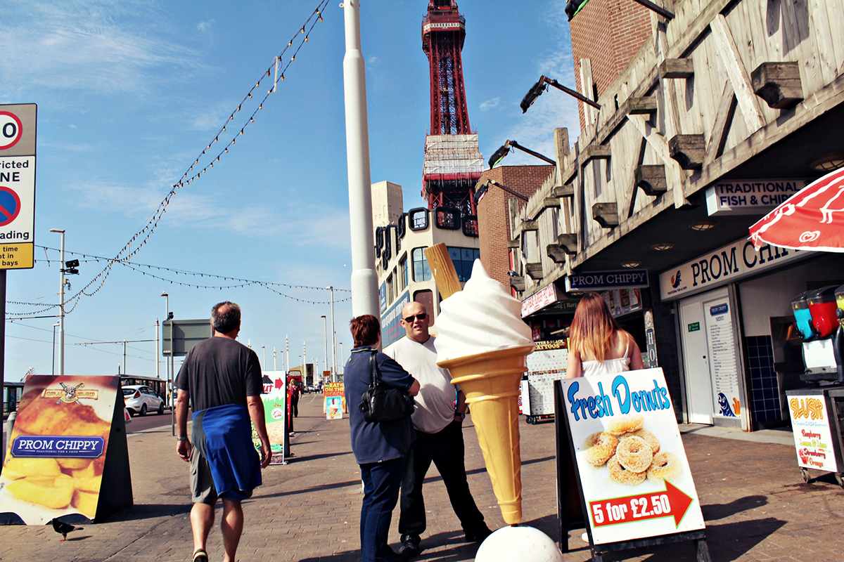 Documentary  Blackpool roadkill ice-cream Seaside