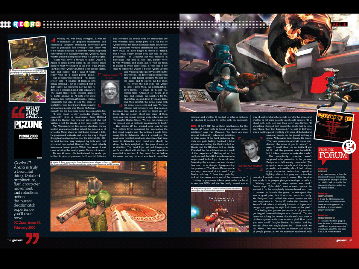 magazine editorial Layout feature Gaming images InDesign publishing  