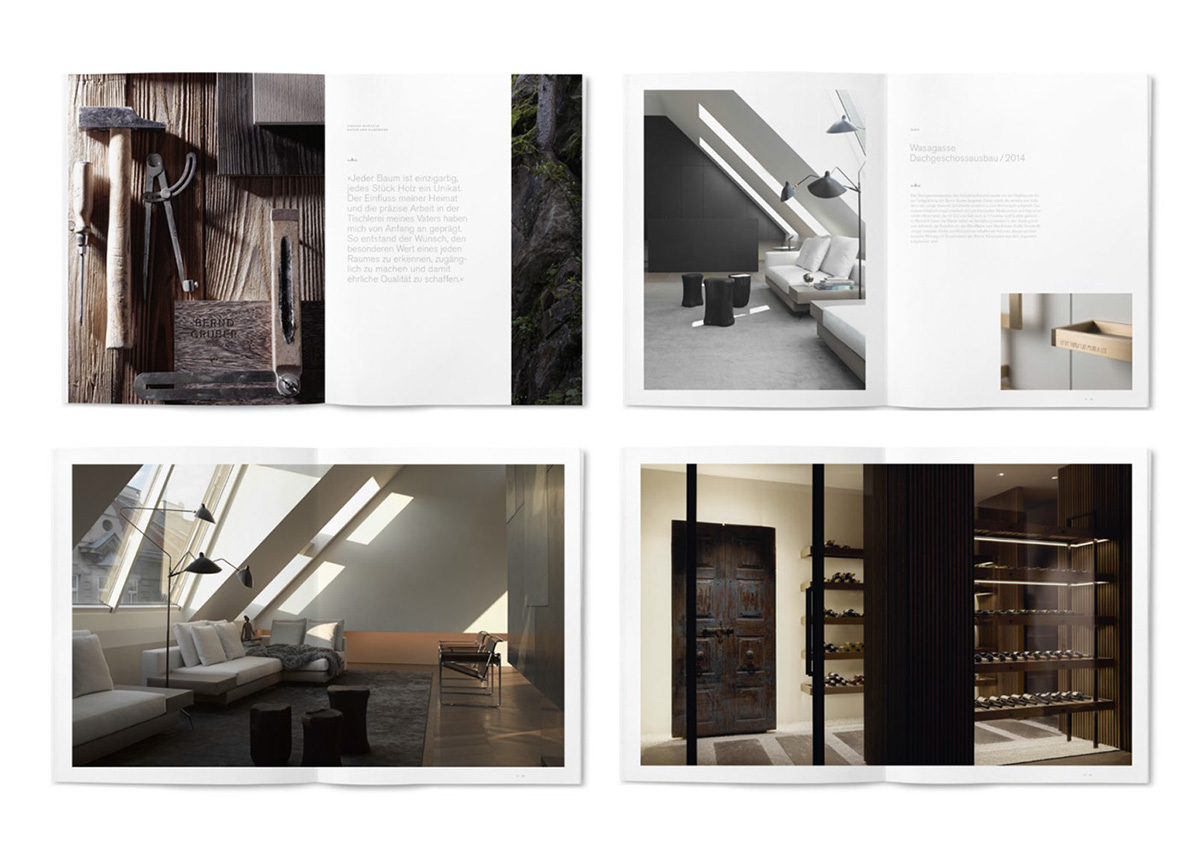 martin et karczinski Corporate Design branding  Interior Kitzbuhel sponsoring druckveredelung print finishing broschure Booklet
