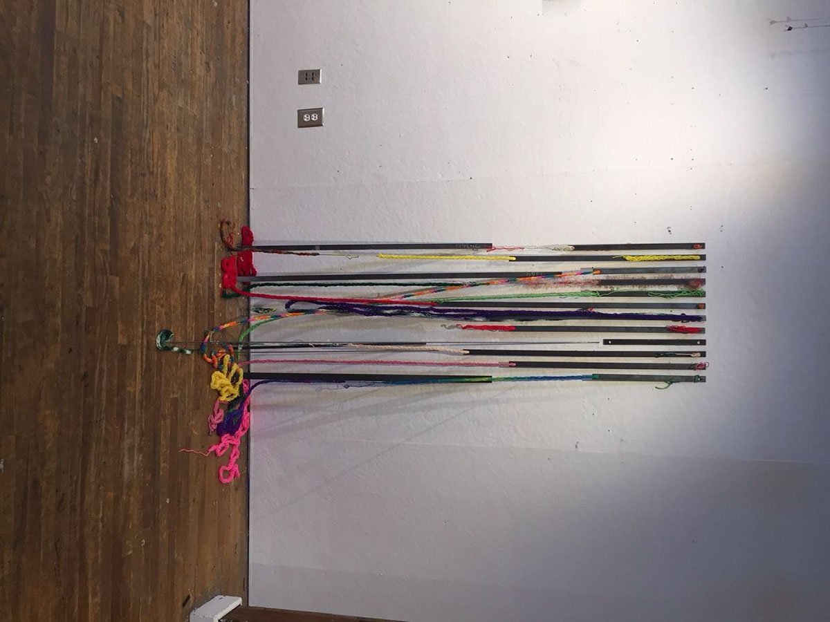 SCAD installation fiber art sculpture
