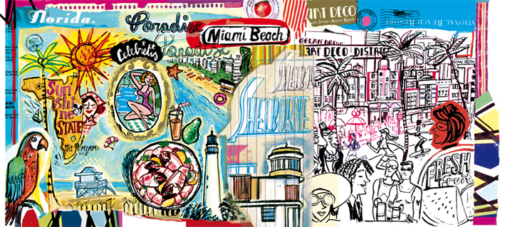 miami map itinerary people