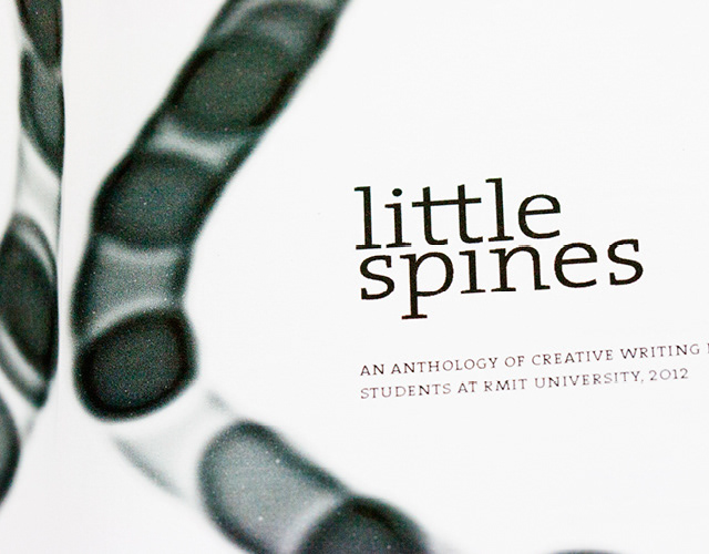 Communication Design publication design publication little spines rmit anthology