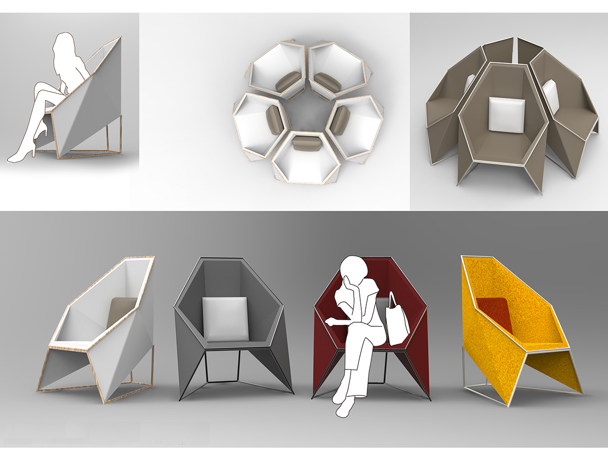 furniture public space privet color options