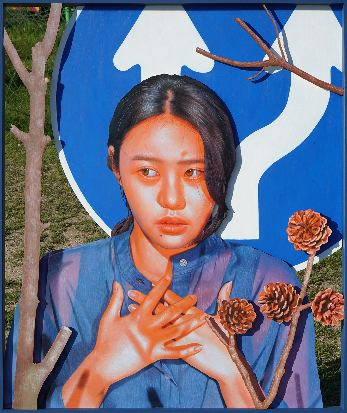 painting   oilpainting oilon kimseunghwan seunghwankim artwork art Realism girl