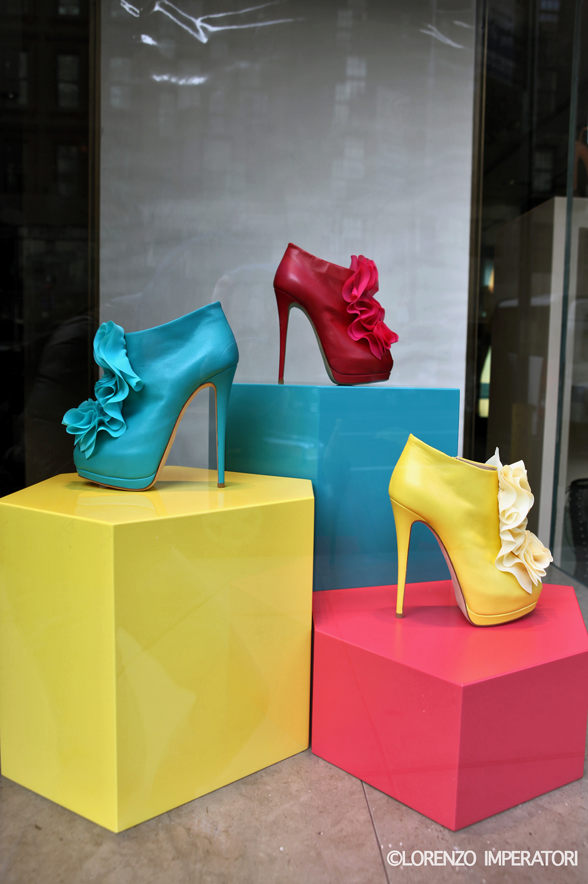 shop window  new york  Fifth Avenue madison avenue shoes S/S2012 accessories trends