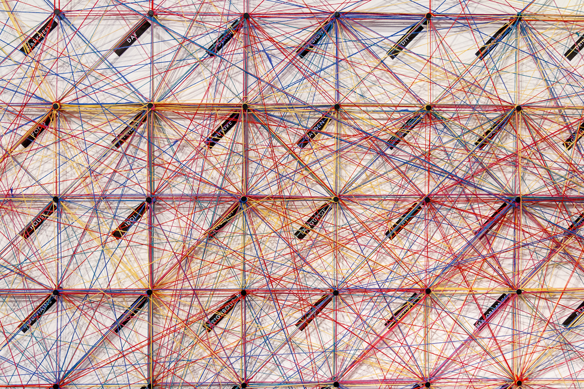 spatial net data net Data installation interactive Threads complex graph visual complexity