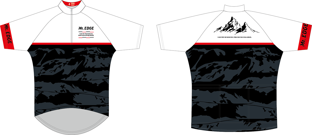 cycle jersey cycle jersey velo Mt. Edge Mountain Edge lab Bicycle cyclo